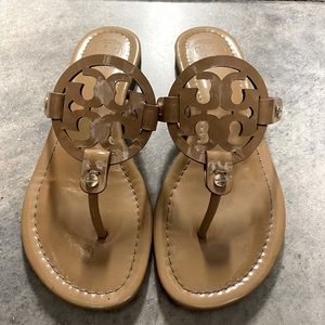 Tory Burch Miller Sandal Patent Leather size 7
